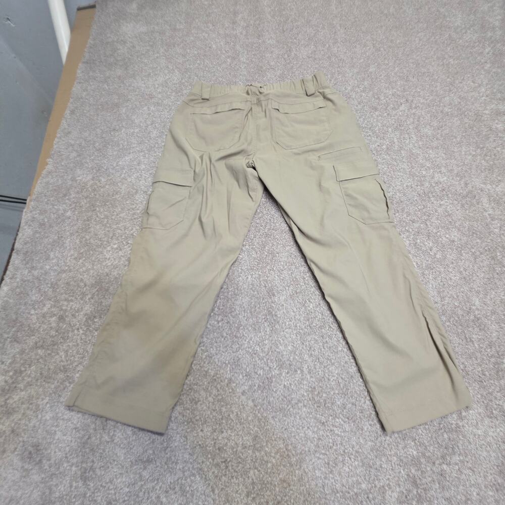 Goprcore Performance Duluth Trading sz 6 Khaki Cargo Hiking Pants Nylon Outdoor
